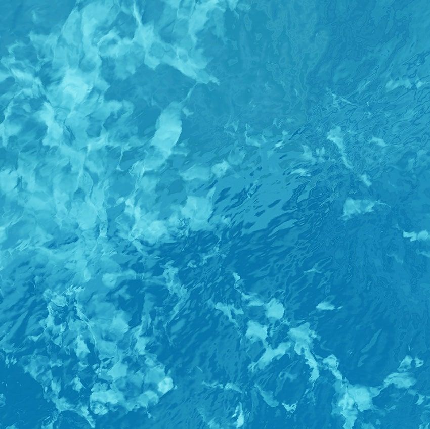 Eau turquoise