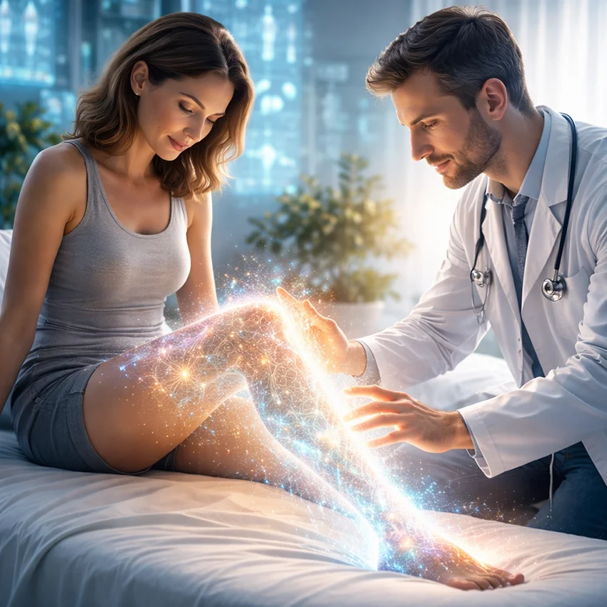 Régénération jambe